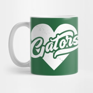 Vintage Gators School Spirit // High School Football Mascot // Go Gators Mug